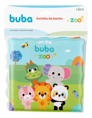 LIVRINHO DE BANHO BUBA ZOO
