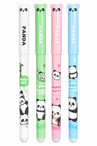 CANETA GEL APAGÁVEL PANDA 0,5MM - ESCRITA AZUL