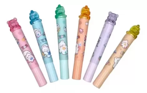 MARCA TEXTO FOFY CUTE - 6 UNIDADES