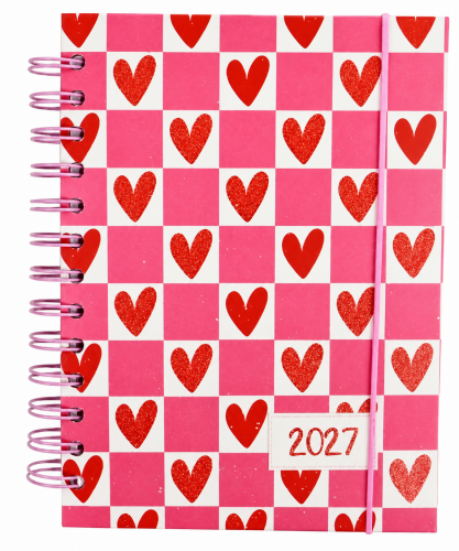 AGENDA 2027 168 FL ESPIRAL CORAÇÕES