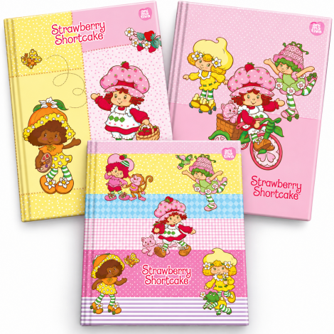 CADERNO BROCHURA UNIVERSITÁRIO MORANGUINHO 80 FOLHAS