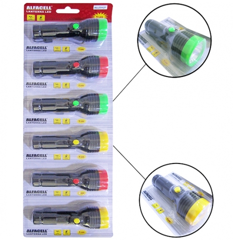 LANTERNA DE LED A PILHA 12CM