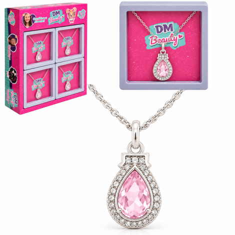 KIT BELEZA / BIJUTERIA INFANTIL COLAR COM PINGENTE DM BEAUTY DP PLAY FLUTUANTE
