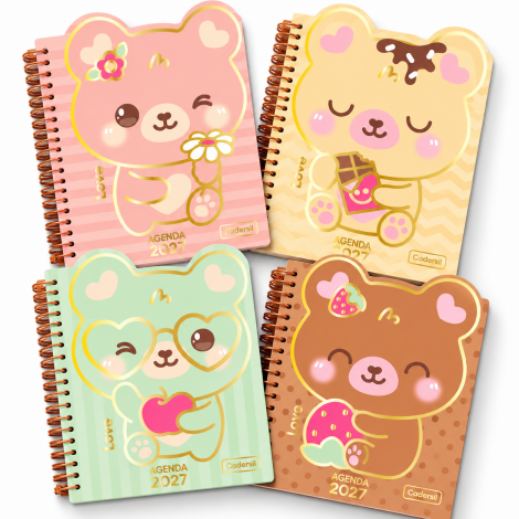 AGENDA ANUAL ESPIRALADA CAPA CARTÃO – LOVVY