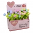 CANETA GEL LOVE FLOWERS TUTIPA 0,5 MM - ESCRITA PRETA