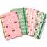 CADERNO COLEGIAL ARGOLADO CRIATIVO CAPA DURA COM ELÁSTICO – CHERRY LOVERS