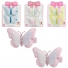 KIT ACESSORIOS PARA CABELO PRESILHA BORBOLETA COM 2 PECAS 6X4,5X1CM
