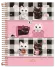 CADERNO UNIVERSITÁRIO CAPA DURA – CUTE CAT - 10 MATÉRIA - 160FLS