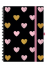 CADERNO COLLEGE ARGOLADO BLACK HEART 80FLS