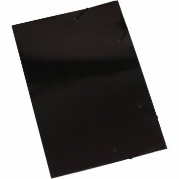 PASTA COM ELÁSTICO PAPELAO PRETO