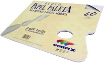 BLOCO PAPEL PALETA PARA PINTURAS A ÓLEO E ACRÍLICA