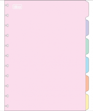 DIVISÓRIA PARA CADERNO TILIDISCO - COLEGIAL