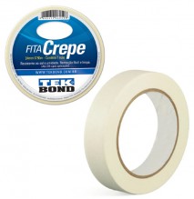 FITA ADESIVA CREPE BRANCA MULTIUSO 24MMX50M