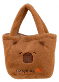 BOLSA SACOLA INFANTIL - CAPIVARA
