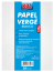 PAPEL VERGE 180G BRANCO VPA180VG BRANCO C/ 20 FOLHAS