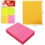 BLOCO DE ANOTACAO STICKER ADESIVO RETANGULAR COM 400 FOLHAS COLORS 5,1X3,8CM