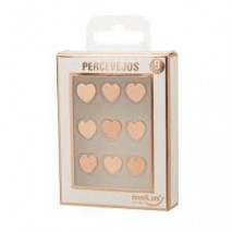 PERCEVEJOS OURO ROSE - CORAÇÃO