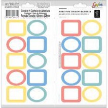 ADESIVOS ORGANIZADORES TILIBRA CARTELA COM 20