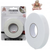 FITA ADESIVA DUPLA FACE DE ESPUMA 17MMX2M
